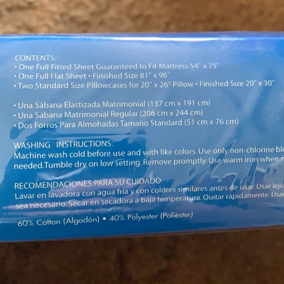 Tinkerbell full size sheet set - Picture 3 of 3